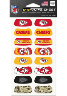 Kansas City Chiefs 8pk Eye Black Tattoo