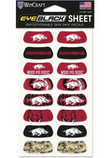 Arkansas Razorbacks 8pk Eye Black Tattoo