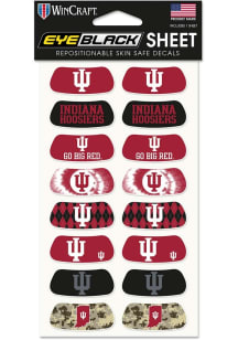 Indiana Hoosiers 8pk Eye Black Tattoo