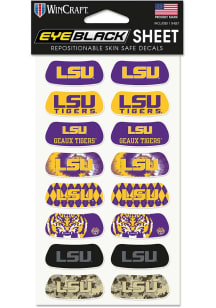 LSU Tigers 8pk Eye Black Tattoo