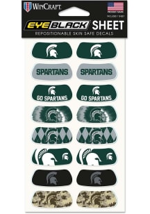 Michigan State Spartans 8pk Eye Black Tattoo