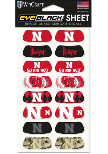 Nebraska Cornhuskers 8pk Eye Black Tattoo