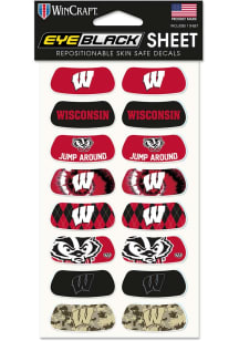 Wisconsin Badgers 8pk Eye Black Tattoo