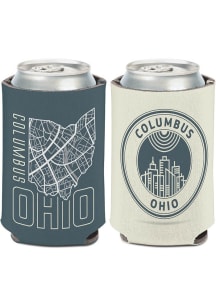 Columbus City Map Design Coolie