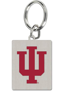 Indiana Hoosiers Logo Keychain - Red