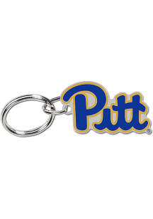 Pitt Panthers Logo Keychain - Blue