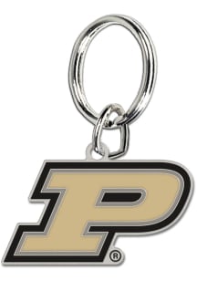 Purdue Boilermakers Logo Keychain - Black