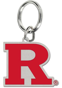 Rutgers Scarlet Knights Logo Keychain - Red
