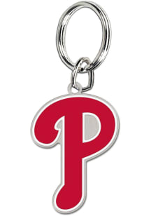 Philadelphia Phillies Logo Keychain - Red
