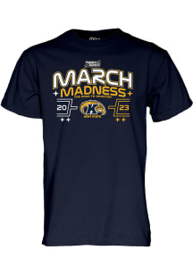 Blue 84 Kent State Golden Flashes Navy Blue 2023 March Madness Short Sleeve T Shirt