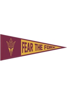 Arizona State Sun Devils 13x32 Slogan Pennant - Maroon