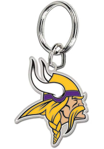 Minnesota Vikings Logo Keychain - Purple