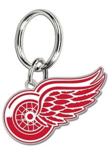 Detroit Red Wings Logo Keychain - Red