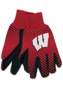 Wisconsin Badgers Two Tone Mens Utility Gloves