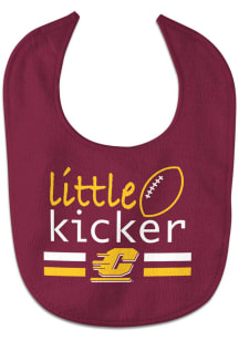CMU Chippewas Little Kicker Bib
