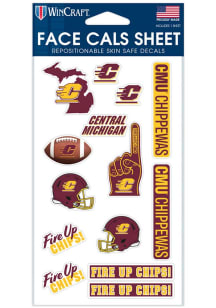Central Michigan Chippewas 4x7 Tattoo