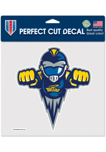 Toledo Rockets 8x8 Auto Decal - Yellow