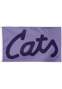 K-State Wildcats 3x5 Deluxe Slogan Silk Screen Grommet Flag - Lavender