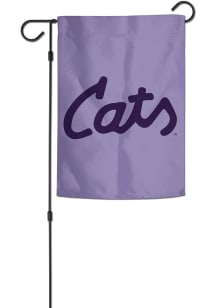 K-State Wildcats 2 Sided Slogan Garden Flag - Lavender