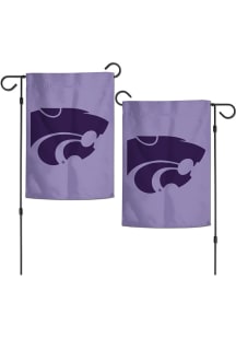 K-State Wildcats 2 Sided Garden Flag - Lavender