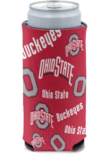 Ohio State Buckeyes Scatterprint Slim Coolie