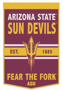 Arizona State Sun Devils 24x38 Primary Banner - Red