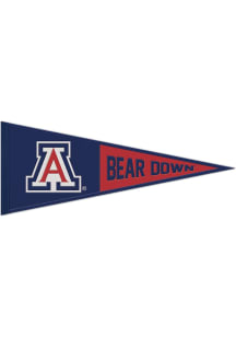 Arizona Wildcats 13x32 Slogan Pennant - Red
