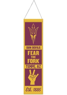 Arizona State Sun Devils Established Banner - Red