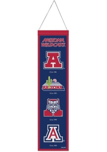 Arizona Wildcats 8x32 Evolution Banner - Red