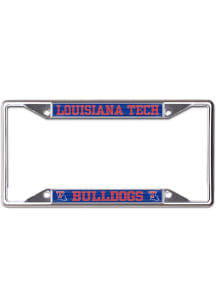 Louisiana Tech Bulldogs Printed License Plate Frame - Blue