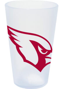 Arizona Cardinals White Silicone Pint Glass - White