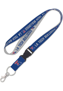 Louisiana Tech Bulldogs Detachable Lanyard - Blue
