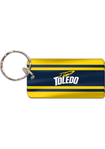 Toledo Rockets Team Logo Keychain - Yellow