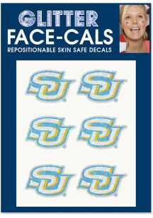 Southern University Jaguars 6pk Glitter Tattoo