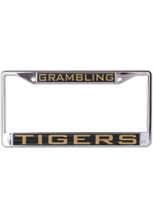 Grambling State Tigers Printed License Plate Frame - Black
