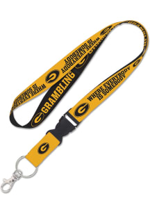 Grambling State Tigers Detachable Lanyard - Black