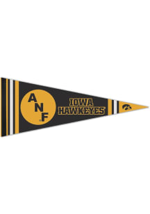 Iowa Hawkeyes Premium ANF Pennant - Black