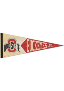 Ohio State Buckeyes Premium Vault Pennant - Red