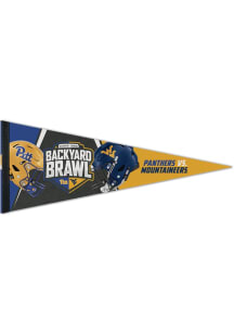 West Virginia Mountaineers 12x30 Dueling Pennant - Blue
