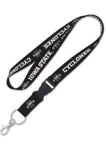 Iowa State Cyclones Blackout Lanyard - Red