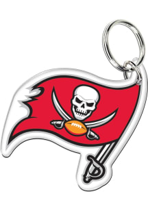 Tampa Bay Buccaneers Premium Acrylic Keychain - Red