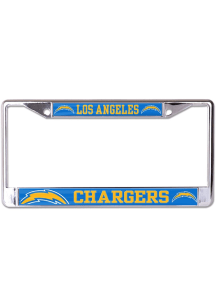 Los Angeles Chargers Mega License Plate Frame - Blue