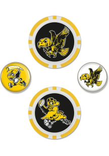 Iowa Hawkeyes 4 Pack Golf Ball Marker