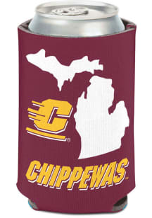 Central Michigan Chippewas State Shape Coolie