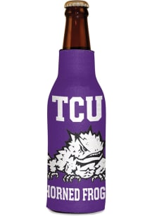 TCU Horned Frogs 2-Sided Bottle Coolie