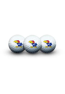 Kansas Jayhawks 3 Pack Vault Golf Balls