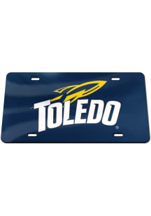 Toledo Rockets Black Metallic Car Accessory License Plate