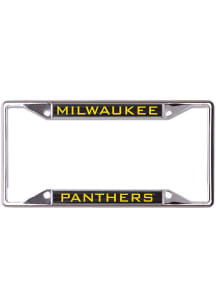 Milwaukee Panthers Metallic Inlaid License Plate Frame - Black