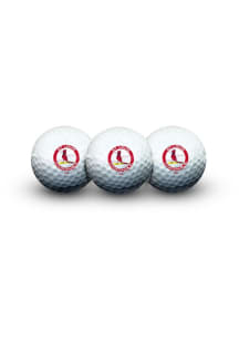 St Louis Cardinals 3 Pack Golf Balls