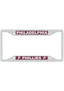 Philadelphia Phillies Phillies P License Plate Frame - Red